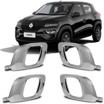 Kit Gatilho Maçaneta Interna Cromada Kwid 2022 2023 2024 2025 Kit Gatilho Maçaneta Interna Cromada Kwid 2022 2023 2024 2025