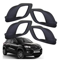 Kit Gatilho Maçaneta Interna Dianteiro Traseiro Preto Kwid Kit Gatilho Maçaneta Interna Dianteiro Traseiro Preto Kwid