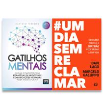 Kit Gatilhos Mentais + umdiasemreclamar - Kit de Livros