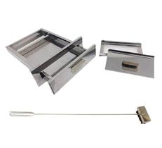 Kit Gaveta 304 C/ Vassoura Piaçava, Churrasqueira