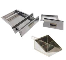 Kit Gaveta 304 Cinzas E Pá Cinzas, Para Churrasqueiras