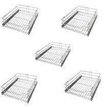 KIT Gaveta Fruteira 47Lx45Px13A cm Aramada Cromada 5unidades KIT Gaveta Fruteira 47Lx45Px13A cm Aramada Cromada 5unidades
