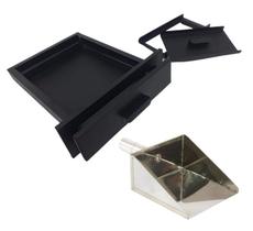 Kit Gaveta Preta Cinzas E Pá Cinzas, Para Churrasqueiras