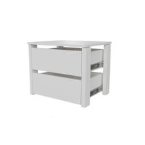 Kit Gaveteiro 42cm Hera CabeCasa MadeiraOriginals Branco