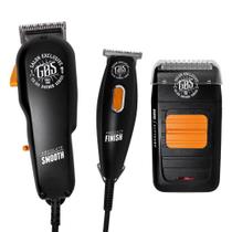 Kit Gbs Barbeador Shaver e Máquina Smooth e Finish 127V