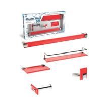 Kit GDS Vc 5 Peças Vermelho