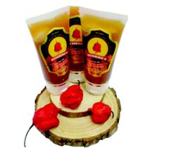 Kit GEL - 3 Geleias De Abacaxi Com Pimenta Em 3 Níveis De Ardência Kit GEL - 3 Geleias De Abacaxi Com Pimenta Em 3 Níveis De Ardência