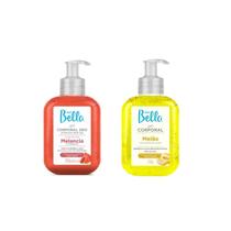 Kit Gel Corporal Melão + Melancia Depil Bella 250g