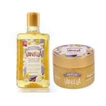 Kit Gel de Banho e Esfoliante Baunilha Wever Showers