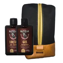 Kit Gel de Barbear + Loção Pós Barba Muchacho Classic + Necessaíre Muchacho Guadalajara Kit Gel de Barbear + Loção Pós Barba Muchacho Classic + Necessaíre Muchacho Guadalajara