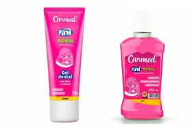 Kit Gel Dental + Enxaguante Bucal Fini Beijos - Cimed