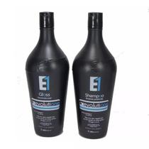 Kit Gel Escova Reconstrutora Evolutione Ecoplus Gel Reconstrutor e Shampoo 1L Kit Gel Escova Reconstrutora Evolutione Ecoplus Gel Reconstrutor e Shampoo 1L