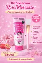 Kit Gel Facial Rosa Mosqueta Dermachem Espátula + Scrunchie Kit Gel Facial Rosa Mosqueta Dermachem Espátula + Scrunchie