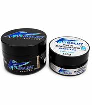 Kit Gel Fixador 240g Pasta Modeladora 130g Unissex Finalização Efeito Natural