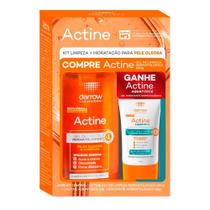Kit Gel Limpeza Actine Darrow 400g e Ganhe Gel Hidratante Aquaforce 40g