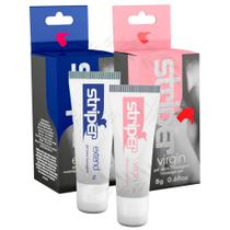 Kit Gel Lubrificante Adstringent Virgin E Prolongador Extend - Intt