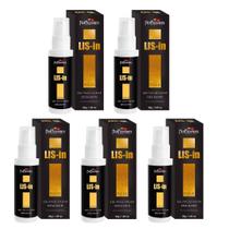 Kit Gel Lubrificante Íntimo Anestésico Dessensibilizante Anal Lis In 5 Unidades 30g