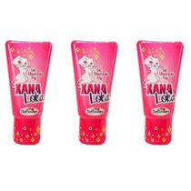 Kit Gel Lubrificante Intimo Feminino 3 unidades - Hot Flowers