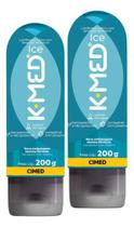 Kit Gel Lubrificante Íntimo K-med Ice Frescor - 2 Unid. 200g Kit Gel Lubrificante Íntimo K-med Ice Frescor - 2 Unid. 200g