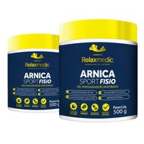 Kit gel massageador dor arnica sport fisio relaxmedic