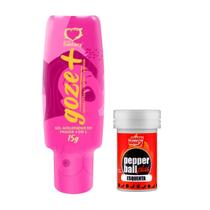 Kit Gel Pepper Ball Esquenta Goze mais Excitante feminino Kit Gel Pepper Ball Esquenta Goze mais Excitante feminino