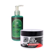 Kit Gel Pós Barba e Gel Super Forte 250ml - Siles