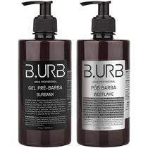 Kit Gel Pré Barba + Pós Barba 500mL Profissional Barbearia Barba Urbana B.URB Kit Gel Pré Barba + Pós Barba 500mL Profissional Barbearia Barba Urbana B.URB
