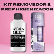 Kit gel removedor e prep higienizador Kit gel removedor e prep higienizador