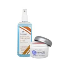 Kit Gel Star Nail T3 Fibergel Pink e Sany Spray Preparador Cuccio