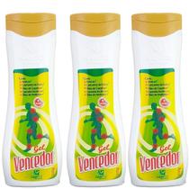 Kit Gel Vencedor Massageador Hábito combate dor, ajuda na massagem e fisioterapia 3 unidades