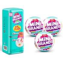 Kit Geladeira Mini Brands + 3 Mini Brands Fill The Fridge
