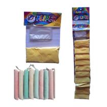 Kit geladinho fliper cremoso 1 cartela c 10 unidades abacaxi