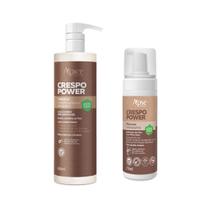 Kit Gelatina Ativadora + Mousse Crespo Power Apse - Apice