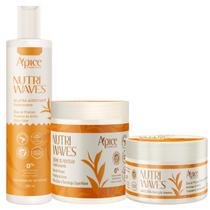 Kit Gelatina, Másc e Creme Nutri Waves Apice Kit Gelatina, Másc e Creme Nutri Waves Apice
