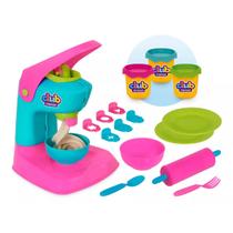 Kit Gelato Massinha De Modelar Brinquedo Club Massa