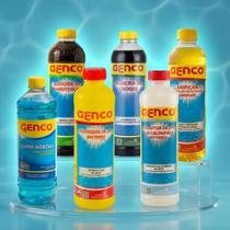 Kit Genco 6 Produtos Para Tratamento Completo da Piscina Sem Gordura Agua Limpa Kit Genco 6 Produtos Para Tratamento Completo da Piscina Sem Gordura Agua Limpa