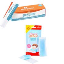 Kit Gengiliv pomada p/ gengiva + Adesivo Termômetro p/ febre