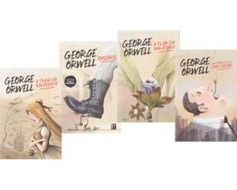 Kit George Orwell 4 Volumes Literatura Clássica Mundial - Pé da Letra