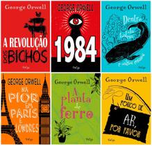 Kit George Orwell (6 Livros - Coleção Completa) - Tricaju