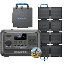 Kit Gerador de Energia Elite 30v2, 220v + Placa Solar 60w Bluetti