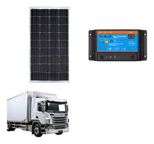 Kit Gerador De Energia Solar 1 Placa 155w Controlador 20a
