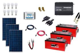 Kit Gerador de Energia Solar Off Grid 450Wp Kit Gerador de Energia Solar Off Grid 450Wp
