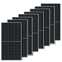 Kit Gerador Fotovoltaico 4,09KW 220V Monofásico - Fibrocimento Kit Gerador Fotovoltaico 4,09KW 220V Monofásico - Fibrocimento