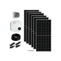 Kit Gerador Fotovoltaico 6,60 kWp Fibrocimento Madeira - 220V Monofásico