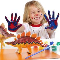 Kit gesso infantil para pintura Artesanato de gesso Kit de arte para crianças gesso para pintar