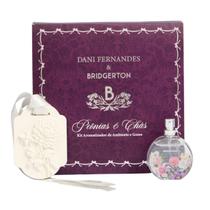 Kit Gesso Perfumado e Home Spray 25ml Peônias e Chás Dani Fernandes e Bridgerton Kit Gesso Perfumado e Home Spray 25ml Peônias e Chás Dani Fernandes e Bridgerton