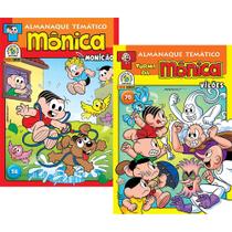 Kit Gibi da Mônica Almanaque Temático Monicão e Vilões, 162 Páginas