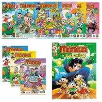 Kit Gibi Turma da Mônica Coleção HQ Espanhol 10 un. Panini