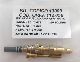 Kit Gicleur 30 Pic Vw 1500 Fusca Ano 72/75 Gasolina