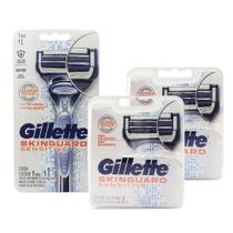 Kit Gillette Fusion Skinguard Sensitive - Barbeador mais 4 Cargas